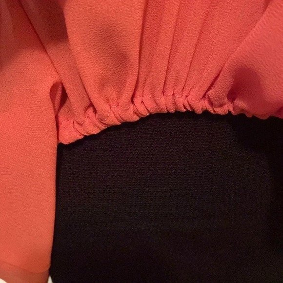Hyfve blouse size Small, coral oversized long sleeve - Picture 4 of 9